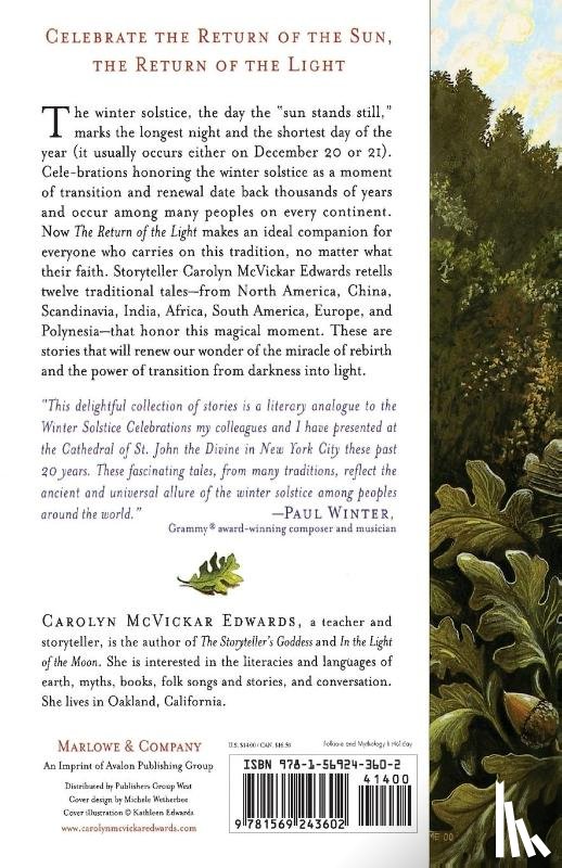 Edwards, Carolyn - The Return of the Light