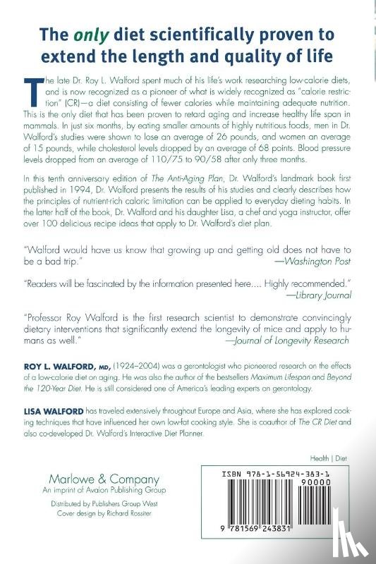 Walford, Lisa, Walford, Roy - The Anti-Aging Plan