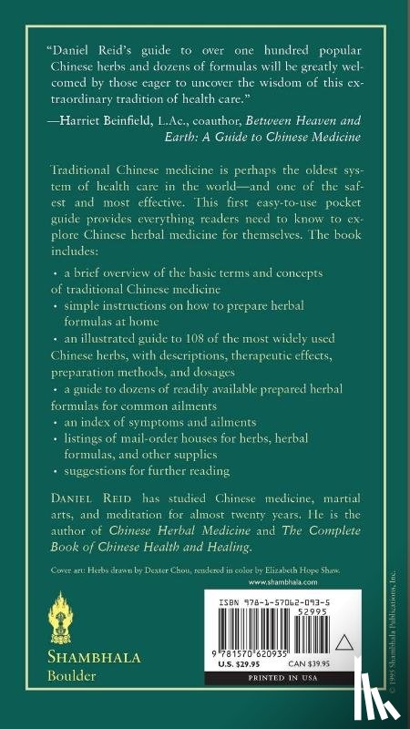 Reid, Daniel - A Handbook Of Chinese Healing Herbs, A