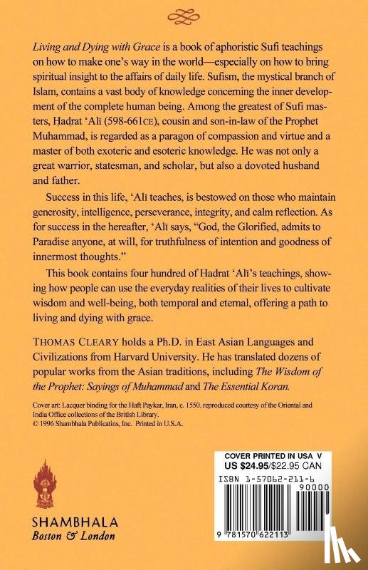 Cleary, Thomas - Living and Dying with Grace