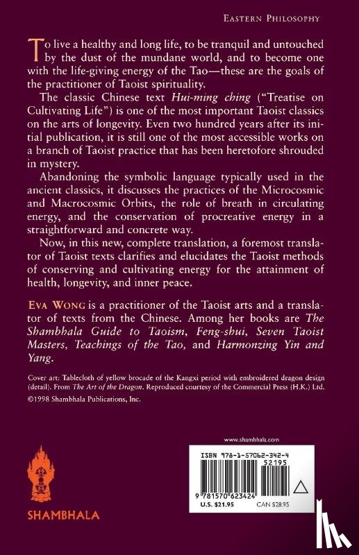 Hua-Yang, Liu - Cultivating the Energy of Life