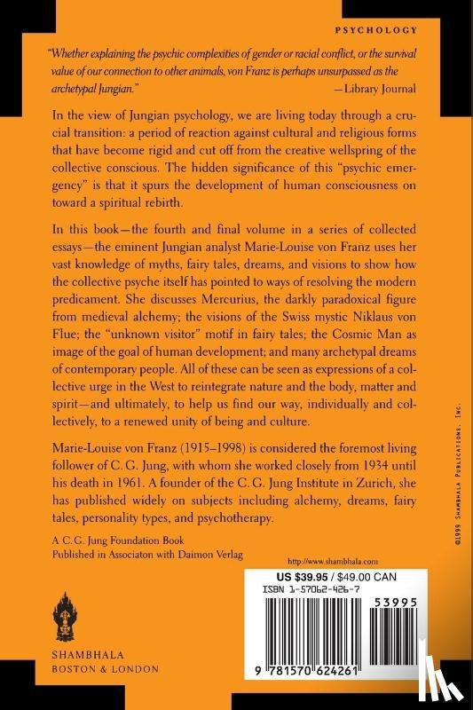 von Franz, Marie-Louise - Archetypal Dimensions of the Psyche