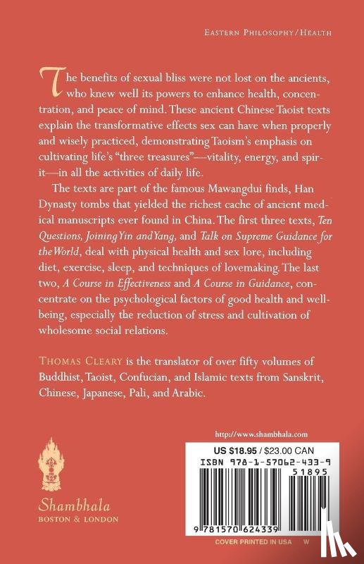 Cleary, Thomas - Sex, Health, and Long Life
