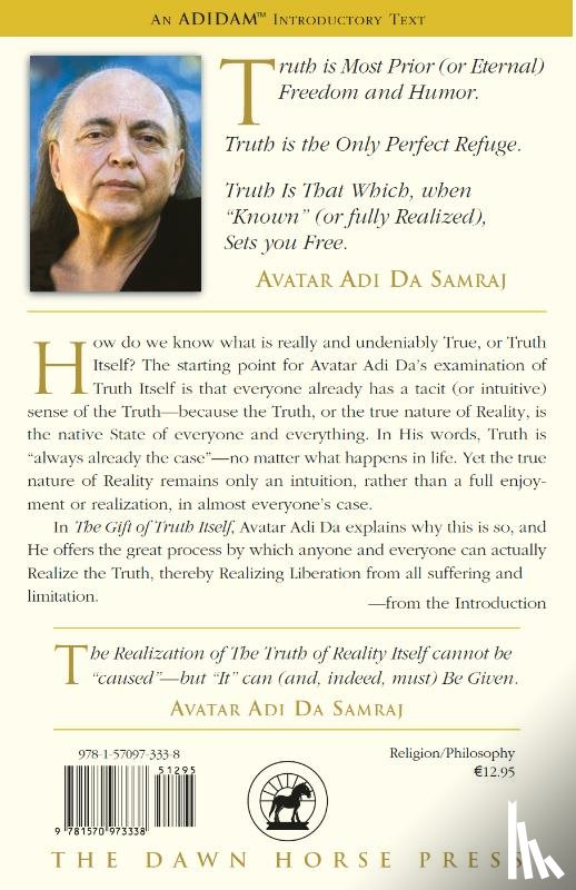 Samraj, Adi Da - The Gift of Truth Itself