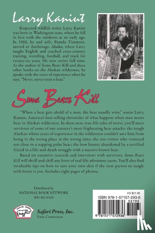 Kaniut, Larry - Some Bears Kill