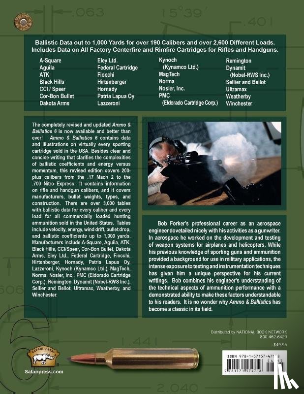 Forker, Robert - Ammo & Ballistics 6: For Hunters, Shooters, and Collectors
