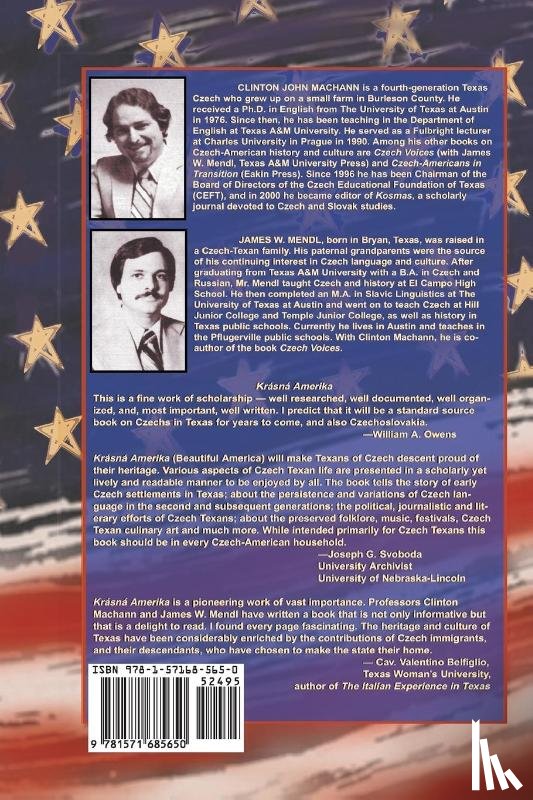 Machann, Clinton (Associate Professor of English), Mendl, James W - Krasna Amerika