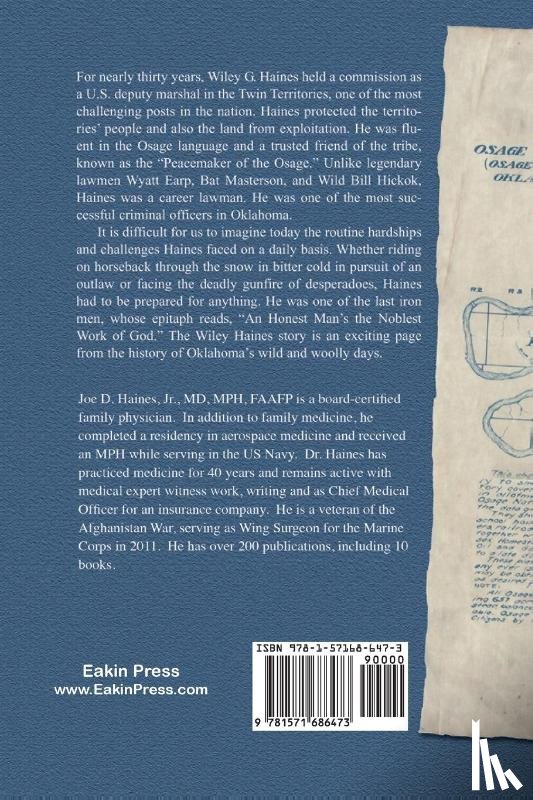 Haines, Joe D. - Wiley G. Haines