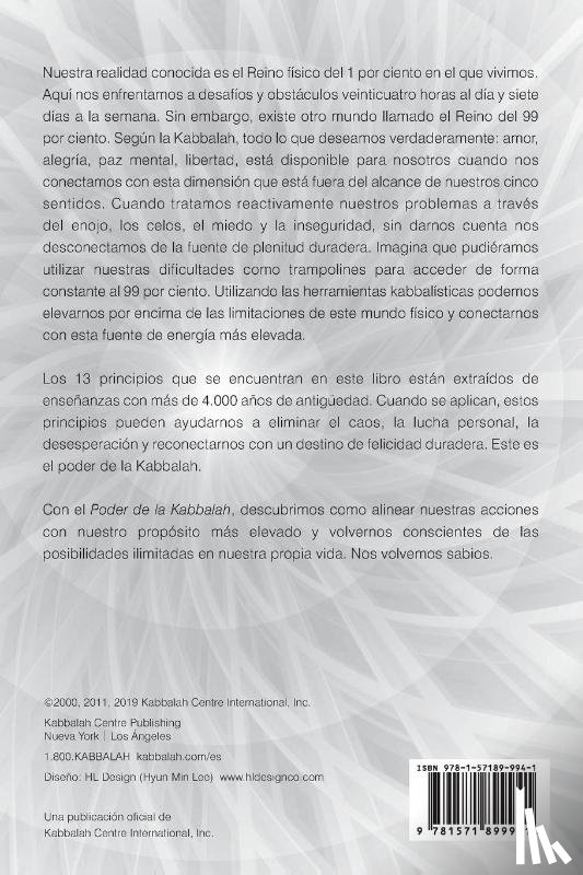 Berg, Rav - El Poder de la Kabbalah
