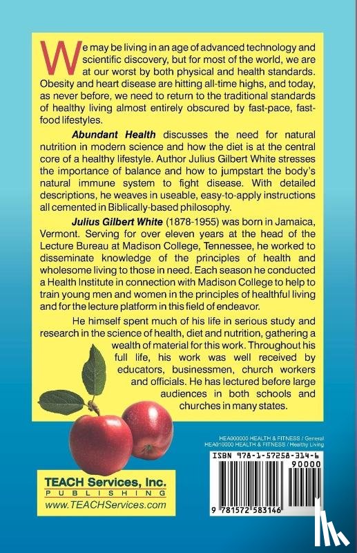 White, Julius Gilbert - Abundant Health