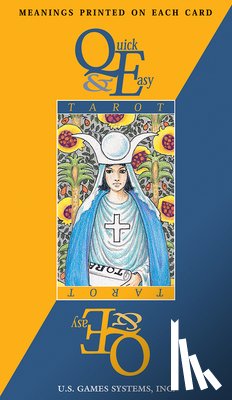 Lytle, Ellen - Quick & Easy Tarot: 78-Card Deck with Upright and Reversed Meanings Printed on Each Card, Beginner-Friendly, Universal Waite Imagery, Learn Tarot with