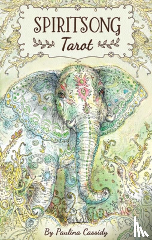 Fae, Paulina - Spiritsong Tarot: 78-Card Tarot Deck with Animal Spirit Guides, Shamanic Symbolism, Hand-Drawn Visionary Artwork, Divine Guidance, 108-Page Guidebook