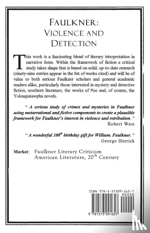 Chappell, Charles - Detective Dupin Reads William Faulkner