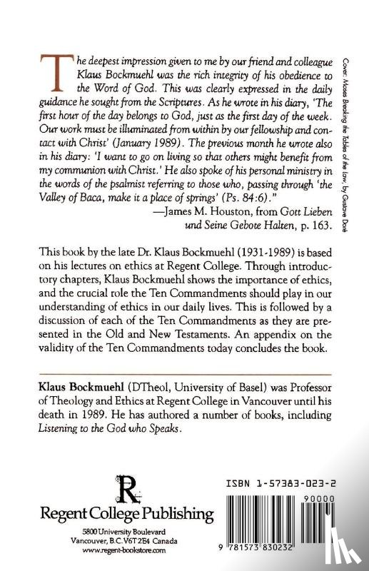 Bockmuehl, Klaus - The Christian Way of Living