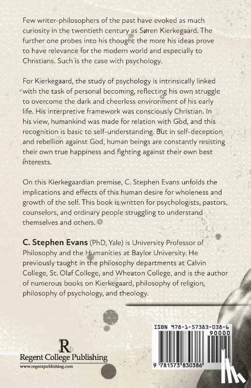 Evans, C. Stephen - Soren Kierkegaard's Christian Psychology