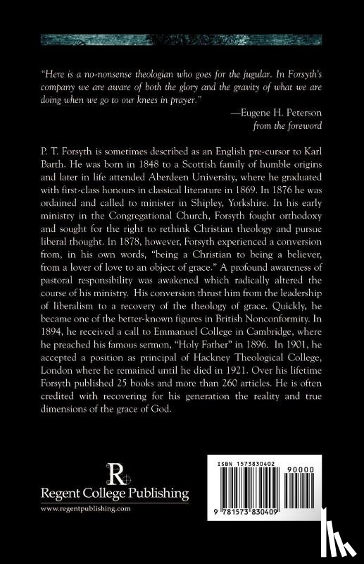 Forsyth, P., Peterson, Eugene H. - The Soul of Prayer