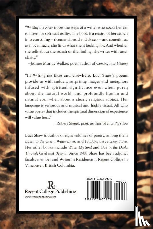 Shaw, Luci - Writing the River