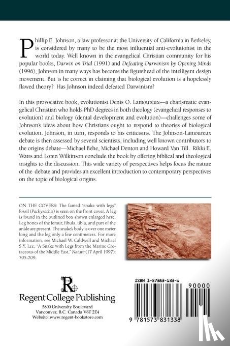 Johnson, Phillip E., Behe, Michael J., Lamoureux, Denis O., Packer, J. I. - Darwinism Defeated?