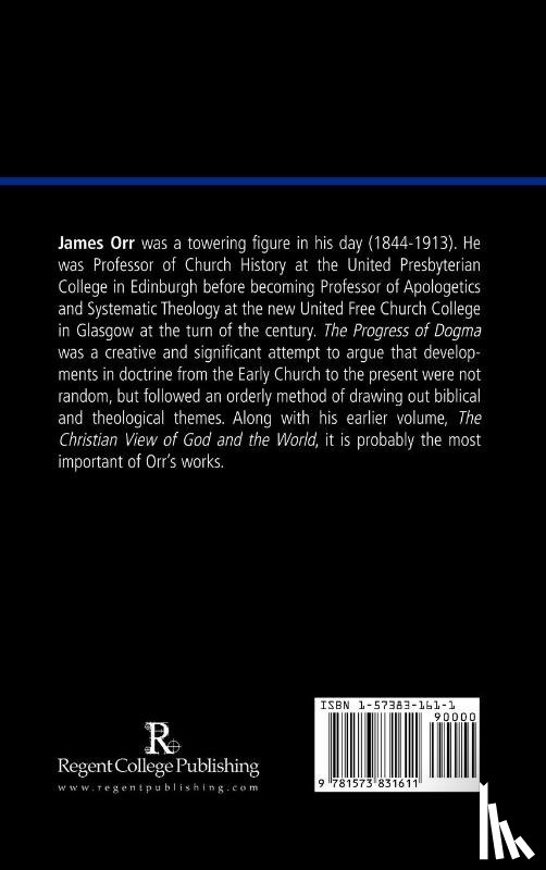 Orr, James, Williams, Stephen N. - The Progress of Dogma