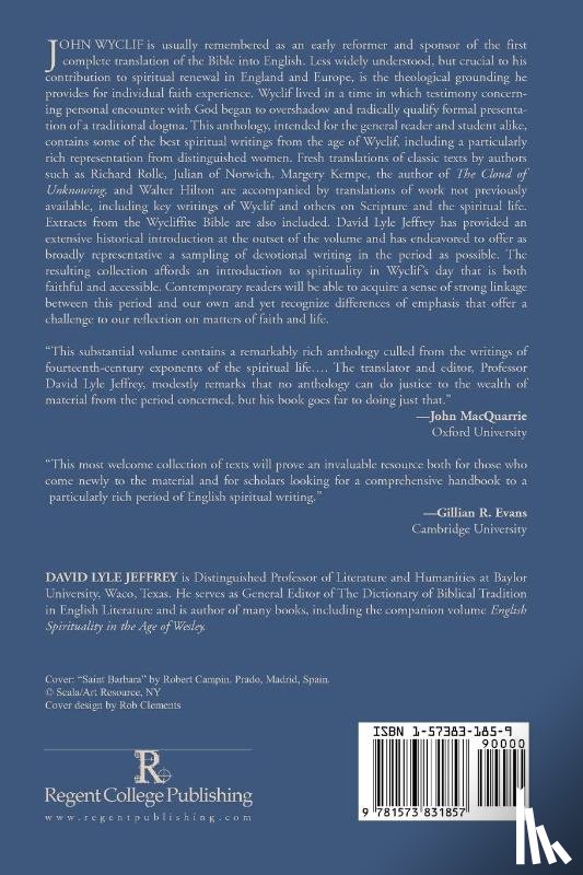  - English Spirituality in the Age of Wyclif