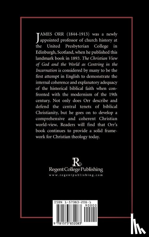 James Orr, Stephen N. Williams - The Christian View of God and the World