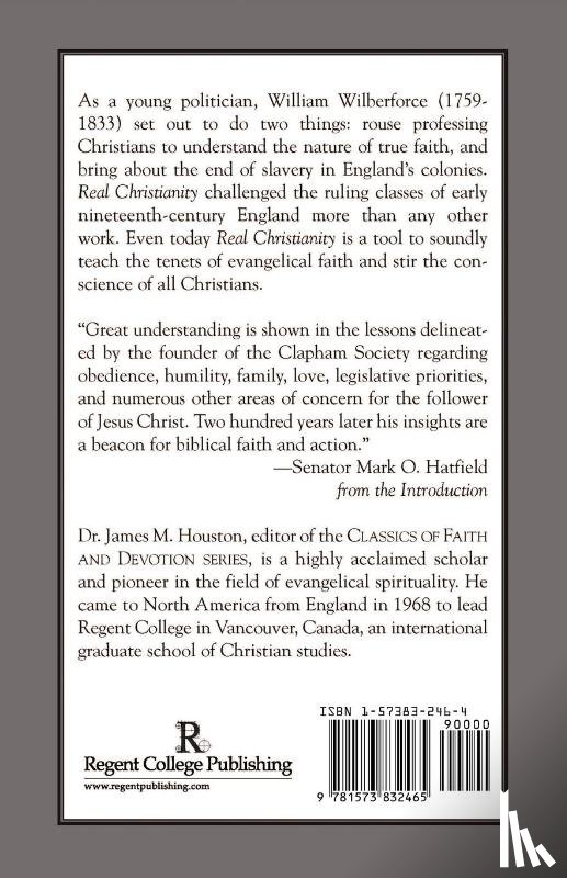 Wilberforce, William, Hatfield, Mark O. - Real Christianity
