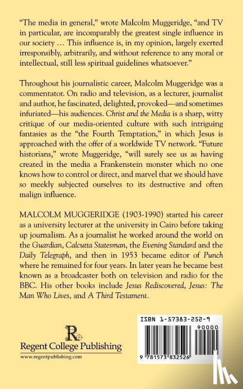 Muggeridge, Malcolm, Graham, Billy, Stott, John R. - Christ and the Media
