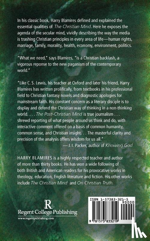 Blamires, Harry - The Post-Christian Mind
