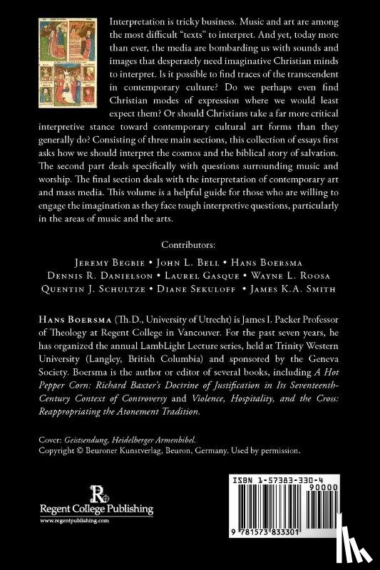 Boersma, Hans - Imagination and Interpretation