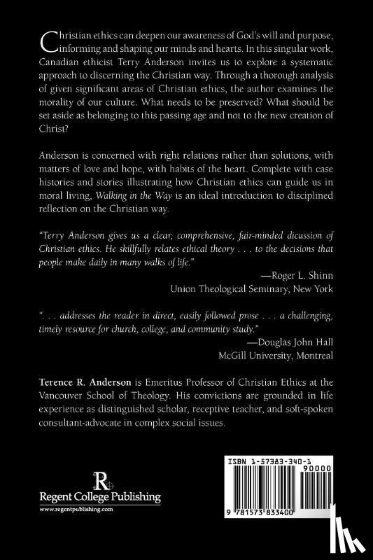 Anderson, Terence - Walking the Way