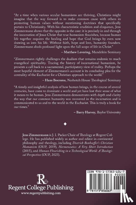 Zimmermann, Jens - Incarnational Humanism