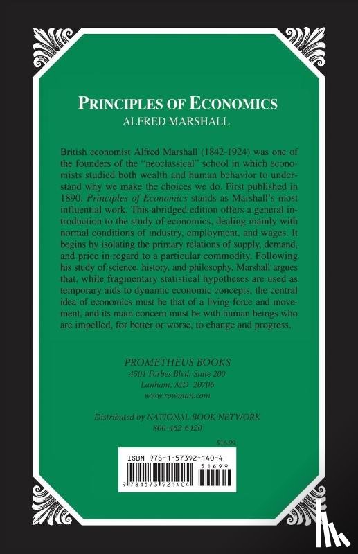 Marshall, Alfred - Principles of Economics