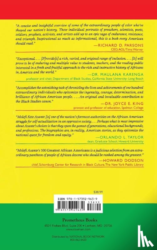 Asante, Molefi Kete - 100 Greatest African Americans