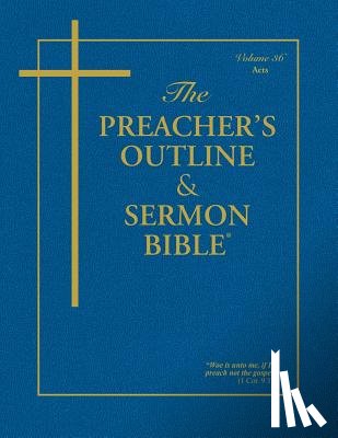 Worldwide, Leadership Ministries - Preacher's Outline & Sermon Bible-KJV-Acts