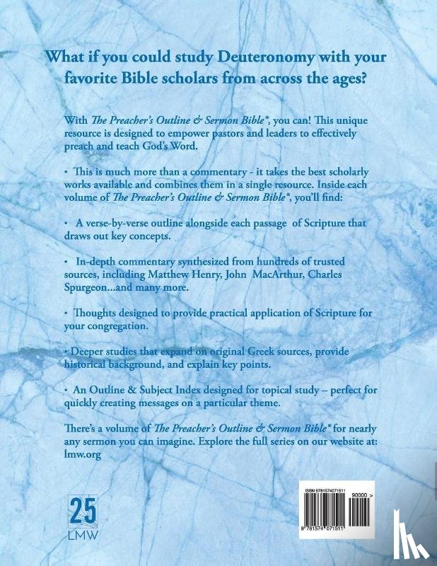 Worldwide, Leadership Ministries - The Preacher's Outline & Sermon Bible