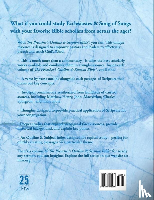 Worldwide, Leadership Ministries - The Preacher's Outline & Sermon Bible
