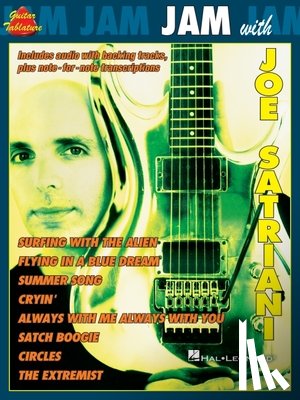 Satriani, Joe - Jam with Joe Satriani Total Accuracy Guitar Workshops Book/Online Audio