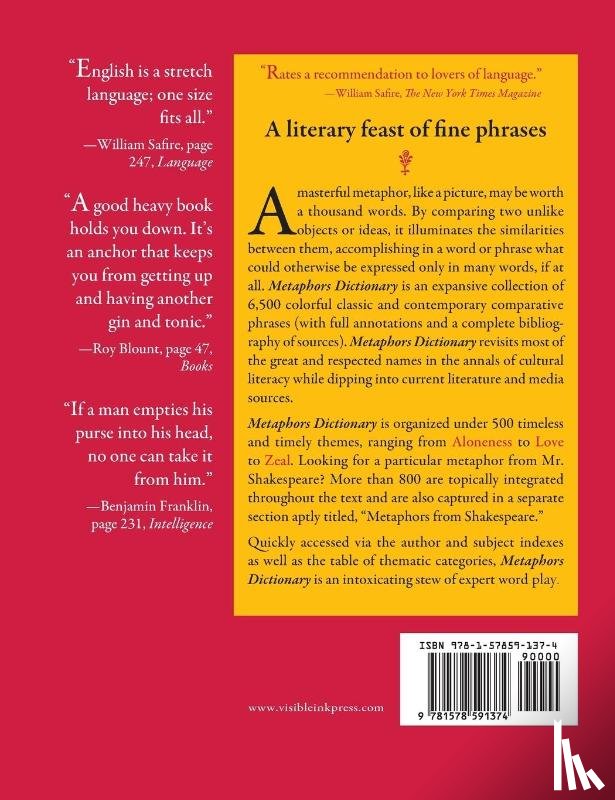 Sommer, Elyse - Metaphors Dictionary