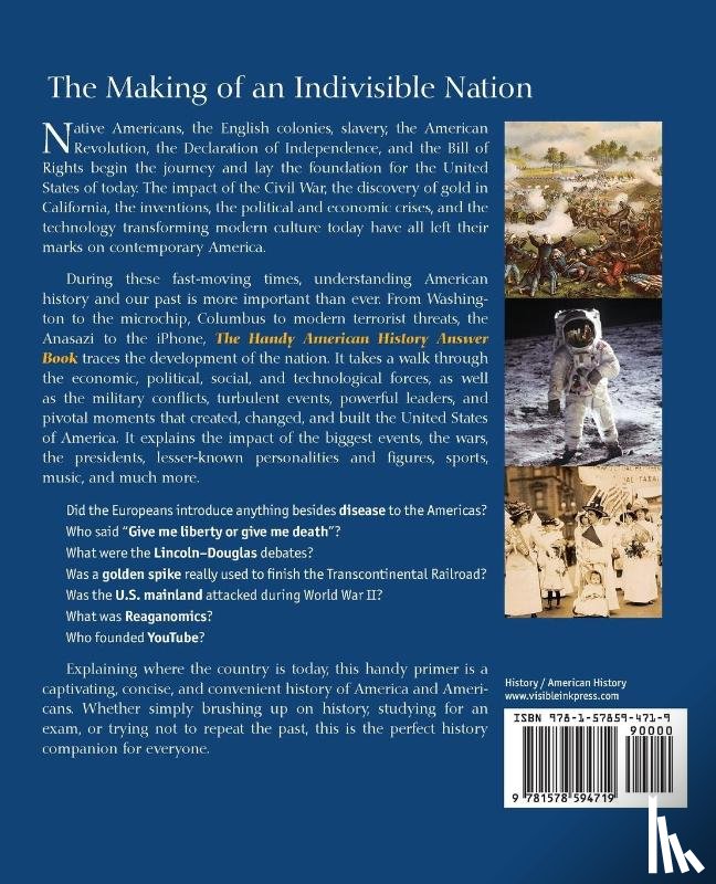 Hudson, David L - The Handy American History Answer Book