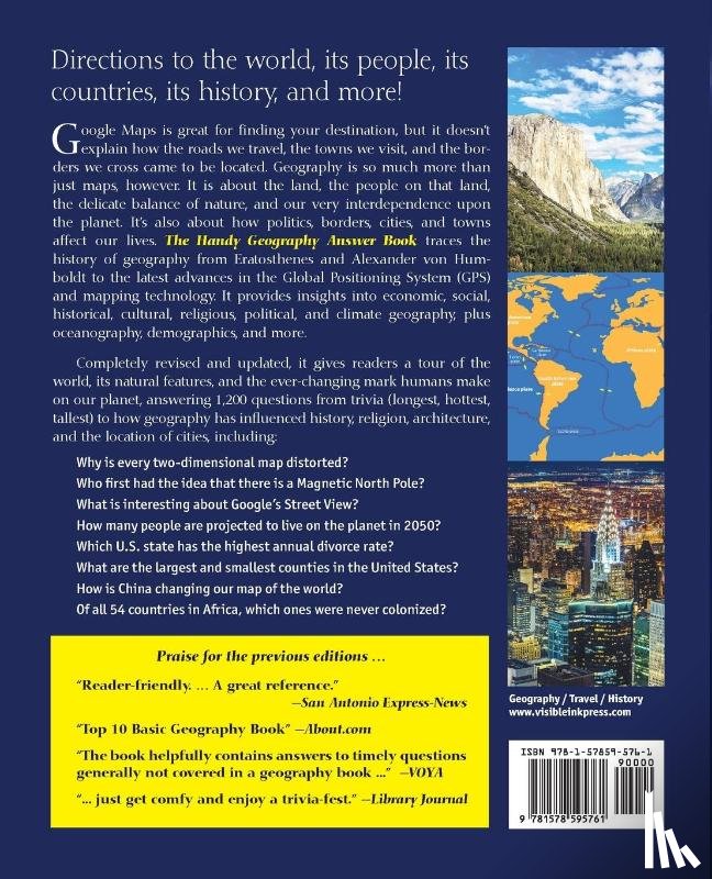 Tucci, Paul A. - The Handy Geography Answer Book