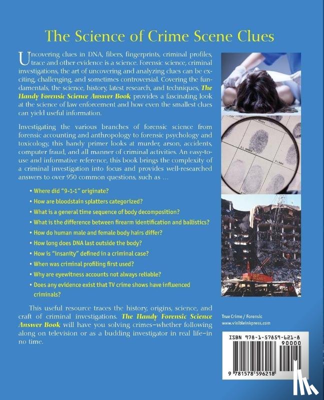 Barnes-Svarney, Patricia, Svarney, Thomas E. - The Handy Forensic Science Answer Book
