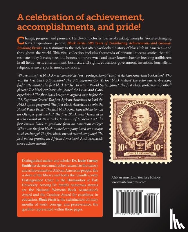 Smith, Jessie Carney - Black Firsts