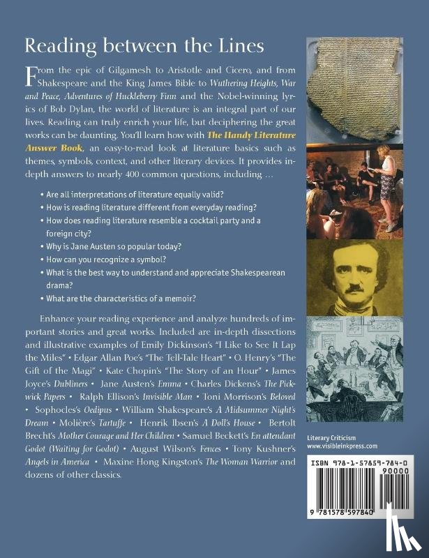 Burt, Dr. Daniel S., Felder, Deborah G. - The Handy Literature Answer Book