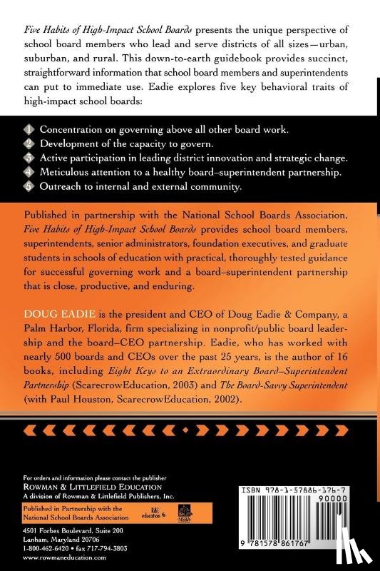 Eadie, Doug - Five Habits of High-Impact School Boards