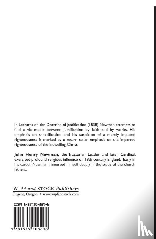 Newman, John Henry - Lectures on the Doctrine of Justification