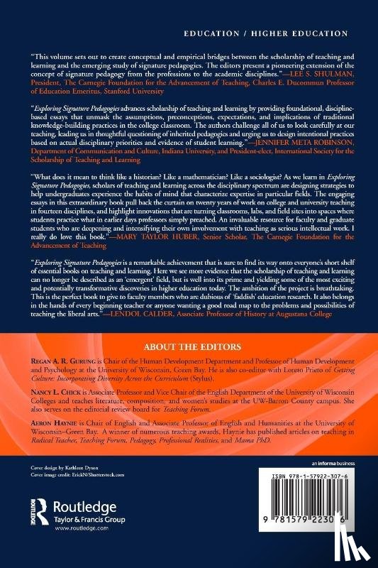  - Exploring Signature Pedagogies