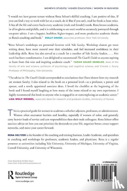 Seltzer, Rena - The Coach's Guide for Women Professors