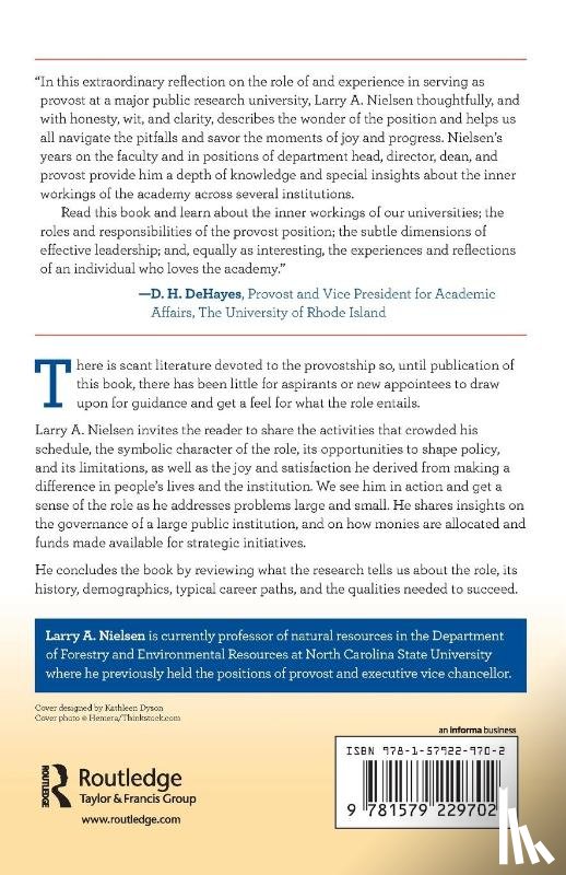 Nielsen, Larry A. - Provost