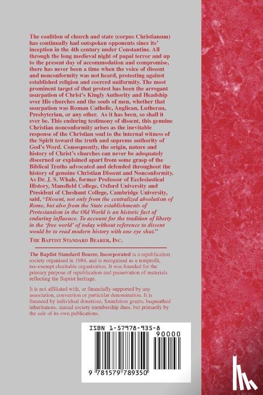 Verduin, Leonard - The Reformers and Their Stepchildren