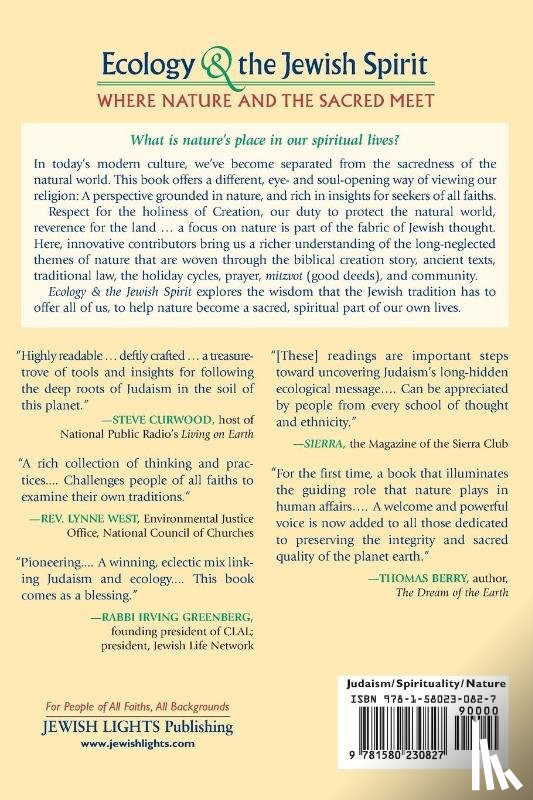 Bernstein, Ellen (Ellen Bernstein) - Ecology & the Jewish Spirit